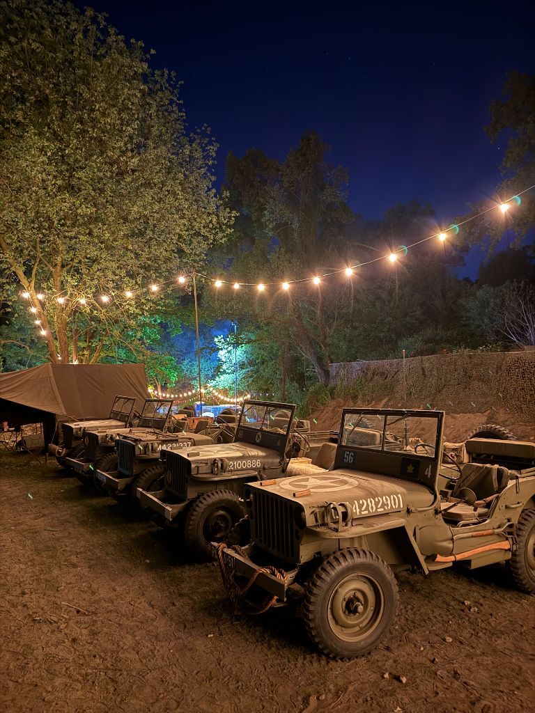 Jeep collectie nacht